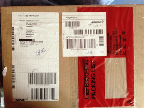 paket nach usa